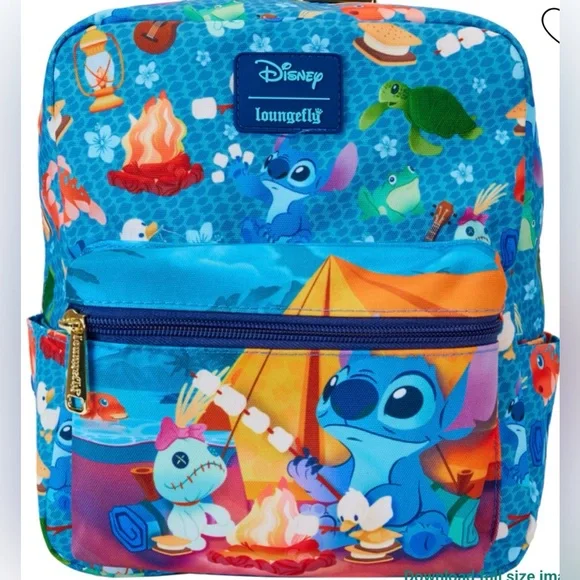 Loungefly | Bags | Nwt Loungefly Disneys Stitch Camping  display picture 2
